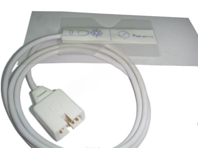 Nellcor "Non-OXIMAX" skaidrus suaugusiųjų vienkartinis "Spo2" jutiklis