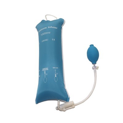 Slėgio infuzijos maišelis su slėgio ekranu