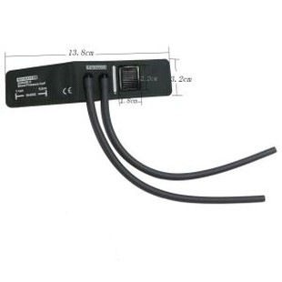 Naujagimiui #2 tvirtos Nibp rankogalių, 4,2-7,1 cm rankos apimčiai, be Gasbag.