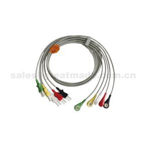 Naudokite su 700-0007-09 Tru-Link Leadwire rinkiniais, 5-švino, Snap, IEC, 24in ir 2PIN