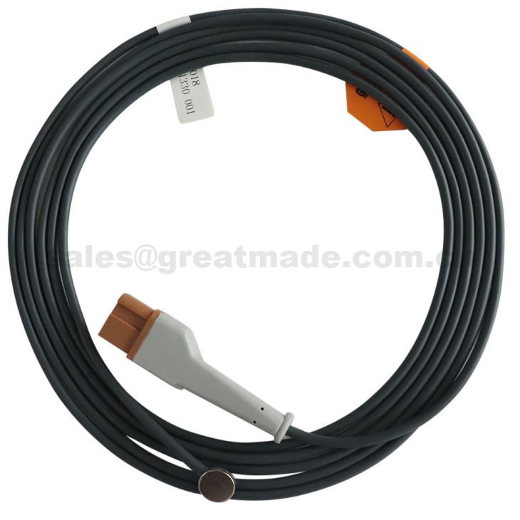 "Spacelab" suderinamas odos paviršiaus temperatūros jutiklis, "Spacelab 10PIN" -> 12 mm diskas