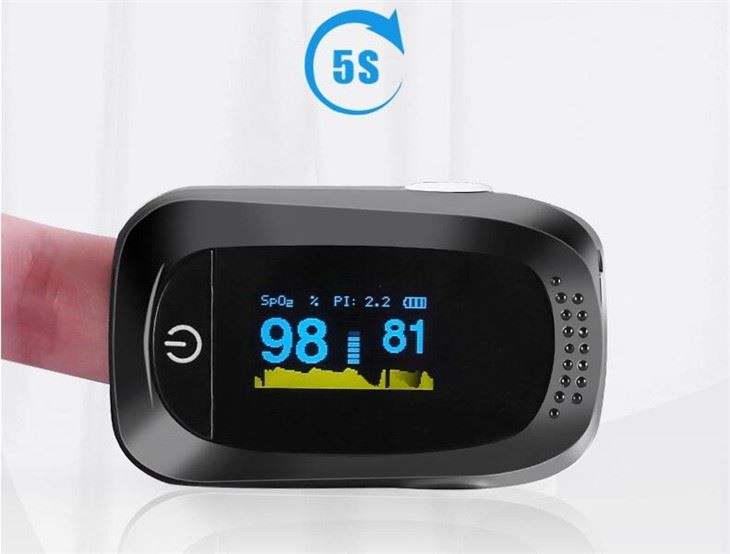 OLED Display Blood Oxygen Monitor Fingertip