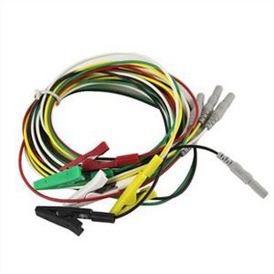 Aligatoriaus spaustuko elektrodo kabelis